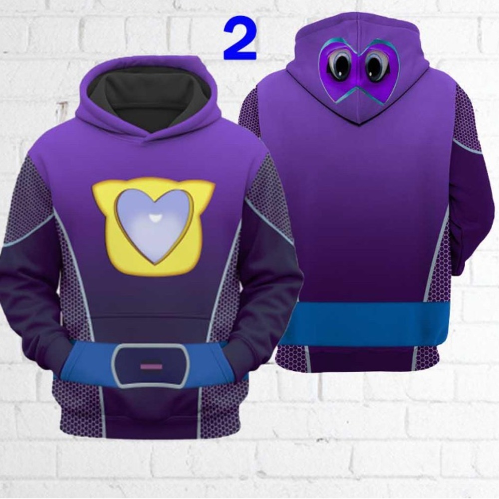 Adult super kitties costume Hoodie and leggings!
